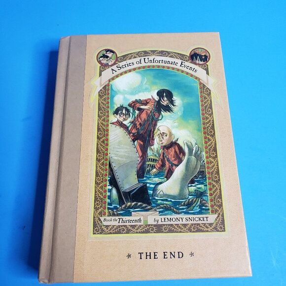 Lemony Snicket A Series of Unfortunate Events The End HB HC Hardback 2006 - Picture 1 of 8